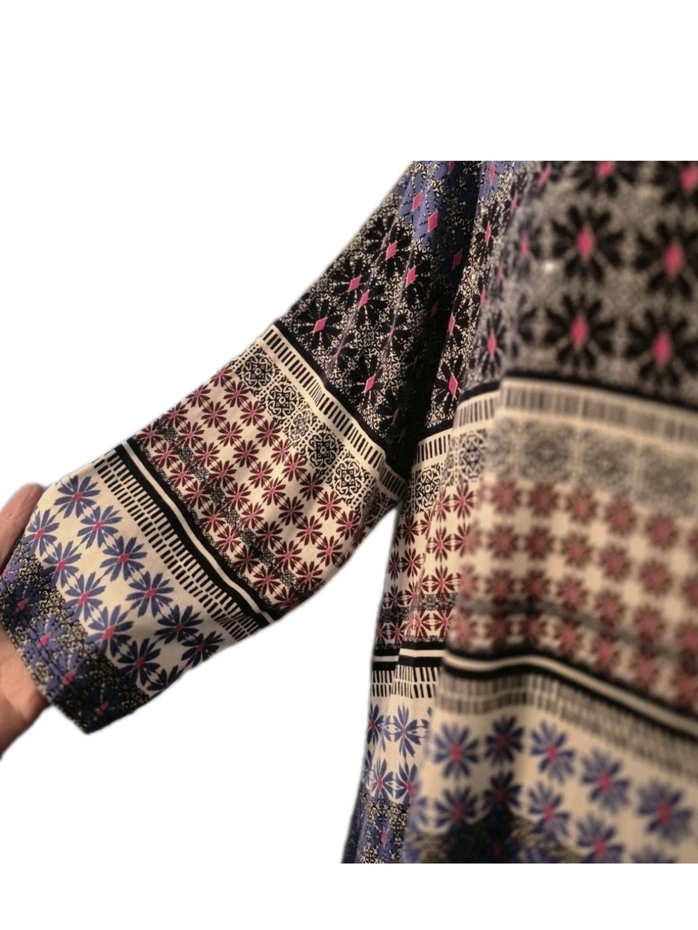 Ruby Rd. Multicolor Patterned Tunic Top - Picture 5 of 10